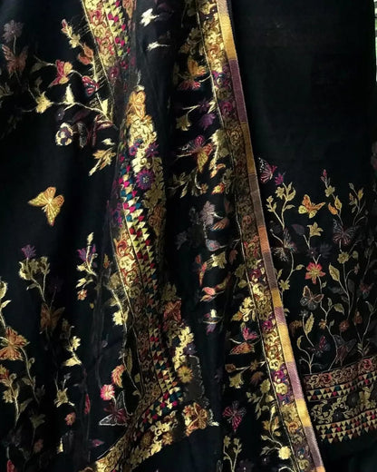 Butterfly Jamawar Suit